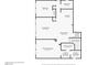 Second-floor layout showcases the primary bedroom, living room, kitchen, and laundry at 9338 Square Dance Pl # 101, Las Vegas, NV 89178