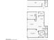Detailed floor plan of the home showing the layout of rooms on both floors at 9338 Square Dance Pl # 101, Las Vegas, NV 89178
