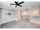 Loft space features soft carpeting, neutral paint, and a pre-installed TV wall mount at 10556 Sariah Skye Ave, Las Vegas, NV 89166