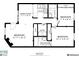 Detailed floorplan showcasing bedrooms, bathrooms, kitchen, and dining room dimensions at 1920 Lirio Way, Las Vegas, NV 89108