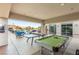 Outdoor game room featuring a pool table, ping pong table, and seating, perfect for entertaining guests at 200 W Sahara Ave # 2204, Las Vegas, NV 89102