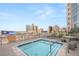 Rooftop hot tub with city skyline views, offering a relaxing and scenic experience at 200 W Sahara Ave # 2204, Las Vegas, NV 89102