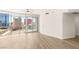 Spacious living room featuring hardwood floors and breathtaking views of the cityscape at 200 W Sahara Ave # 2204, Las Vegas, NV 89102