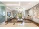 Elegant lobby featuring stylish seating, modern decor, and a chandelier, creating a luxurious and inviting atmosphere at 200 W Sahara Ave # 2204, Las Vegas, NV 89102