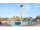 Rooftop pool with lounge chairs and city views, perfect for relaxing and enjoying the scenery at 200 W Sahara Ave # 2204, Las Vegas, NV 89102