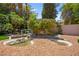 Scenic backyard with a decorative bridge over a water feature, connecting to a charming gazebo at 226 Dalmatian Ln, Las Vegas, NV 89107