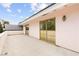 Long spacious balcony with sliding glass doors, an overhang, and great natural light at 226 Dalmatian Ln, Las Vegas, NV 89107