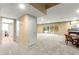 Large basement with walkout to a landscaped backyard at 226 Dalmatian Ln, Las Vegas, NV 89107