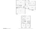 Detailed floorplan of the first and second floor of the home at 226 Dalmatian Ln, Las Vegas, NV 89107