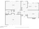 Detailed floorplan of the first floor showing layout of living spaces at 226 Dalmatian Ln, Las Vegas, NV 89107