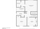 Detailed floorplan of the second floor highlighting bedrooms and bathrooms at 226 Dalmatian Ln, Las Vegas, NV 89107