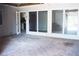 Covered brick patio perfect for outdoor entertaining at 3260 N Heritage Way, Las Vegas, NV 89121