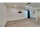 Spacious main bedroom with plush carpet, ceiling fan, and double mirrored closet at 3708 Lorraine Ln, Las Vegas, NV 89120