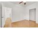Spacious bedroom with a closet and ensuite bathroom access at 4036 W Bird Man Ln, North Las Vegas, NV 89084