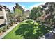 A lush green space offers a serene view of the neighborhood, perfect for relaxing and enjoying outdoors at 4200 S Valley View Blvd # 1035, Las Vegas, NV 89103