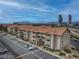 Apartment building exterior with dedicated parking and landscaping at 4200 S Valley View Blvd # 1035, Las Vegas, NV 89103