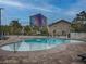 Inviting community pool with poolside seating and city views at 4200 S Valley View Blvd # 1035, Las Vegas, NV 89103