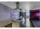 Stylish kitchen with stainless steel island, sleek appliances, and modern design at 4381 W Flamingo Rd # 3221, Las Vegas, NV 89103