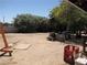 Large backyard offering potential for outdoor activities, gardening, and entertaining at 4950 Burnham Ave, Las Vegas, NV 89119