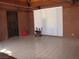 Spacious living room featuring a vaulted ceiling and exposed beams at 4950 Burnham Ave, Las Vegas, NV 89119