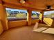 This spacious balcony offers open-air views and neighborhood scenery at 5361 Candlespice Way, Las Vegas, NV 89135