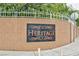 Community name displayed on brick wall at 6007 Turtle River Ave, Las Vegas, NV 89156