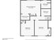 Detailed floor plan showcases the layout of primary bedroom, bedrooms, and bathrooms on the second floor at 6213 Fairwood Ave, Las Vegas, NV 89107