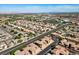 A bird's-eye view of a large, well-planned residential community, highlighting the density and design at 6868 Sky Pointe Dr # 2035, Las Vegas, NV 89131
