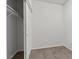 Tile floored closet with a hanging rod at 6868 Sky Pointe Dr # 2035, Las Vegas, NV 89131