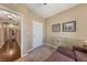 Bedroom featuring a seating area with a large window at 7701 W Robindale Rd # 274, Las Vegas, NV 89113