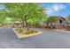 Scenic street view showcases lush trees and landscaping within a peaceful community at 7856 Carysford Ave, Las Vegas, NV 89178