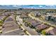 Picturesque aerial view of a well-planned neighborhood with modern homes, manicured streets, and vibrant landscaping at 8346 Vinamala Ave, Las Vegas, NV 89149