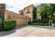 Charming two-story home with a well-manicured lawn and a spacious two-car garage at 9001 Opus Dr, Las Vegas, NV 89117