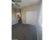 Carpeted bedroom with closet and view of the landing at 9622 Staff Ln, Las Vegas, NV 89178