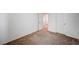 Neutral carpeted bedroom with a door leading out and a second door closet at , Henderson, NV 89011