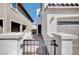Close up of an entry gate leading to the front door, situated close to a private two-car garage at , Henderson, NV 89011