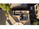 A private rooftop patio with outdoor seating and dining area offers serene, elevated outdoor living at 10733 Red Badge Ave, Las Vegas, NV 89166