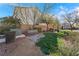 Neighborhood park featuring a bench and landscaped areas for residents to enjoy at 10733 Red Badge Ave, Las Vegas, NV 89166
