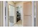 Convenient laundry area with washer and dryer hookups and plenty of cabinet space at 2402 Saguaro Point St, Las Vegas, NV 89115