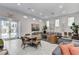 Beautiful clubhouse featuring comfortable seating, dining area, and modern design elements at 2555 Hampton Rd # 5104, Henderson, NV 89052