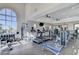 Bright gym featuring modern equipment, treadmills, weights and large windows at 2555 Hampton Rd # 5104, Henderson, NV 89052