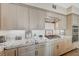 Spacious kitchen featuring granite countertops, modern appliances, and sleek cabinetry at 2555 Hampton Rd # 5104, Henderson, NV 89052
