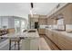 Open kitchen with granite countertops, stainless appliances, and modern cabinetry at 2555 Hampton Rd # 5104, Henderson, NV 89052