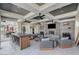 Stylish lounge area with comfortable seating, fireplace, and open layout at 2555 Hampton Rd # 5104, Henderson, NV 89052