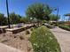 Community park offering walking path, benches, and lush greenery for outdoor enjoyment at 3165 Beltrada Ave, Henderson, NV 89044