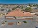 Single-story desert home, gravel yard, fire pit, mountain views at 3251 S Parkridge Ave, Pahrump, NV 89048
