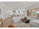 Bright and airy living room featuring an open-concept design and modern finishes at 328 Hedgehope Dr, Las Vegas, NV 89183