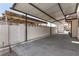 This carport offers ample space for vehicle parking and additional outdoor storage at 3748 Silent Hill Dr, Las Vegas, NV 89147