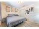 Bedroom featuring a comfy bed, closet, and neutral decor at 409 Antelope Way, Las Vegas, NV 89145