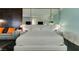 Comfortable bedroom includes a cozy bed, modern furnishings, and serene ambiance at 4381 Flamingo Rd # 2010, Las Vegas, NV 89103